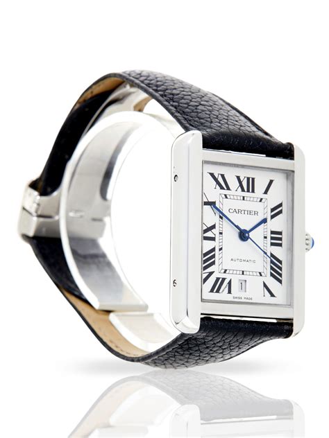 cartier tank wsta0029|louis cartier tank watch.